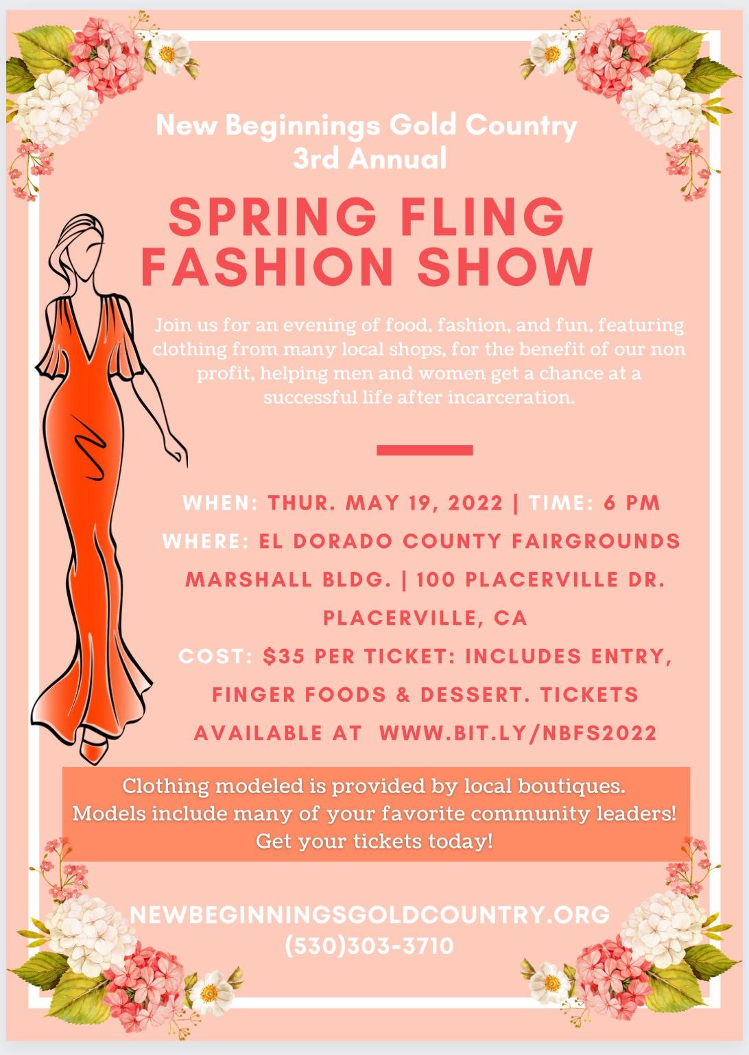 Spring Fling Fashion Show - El Dorado Community Foundation