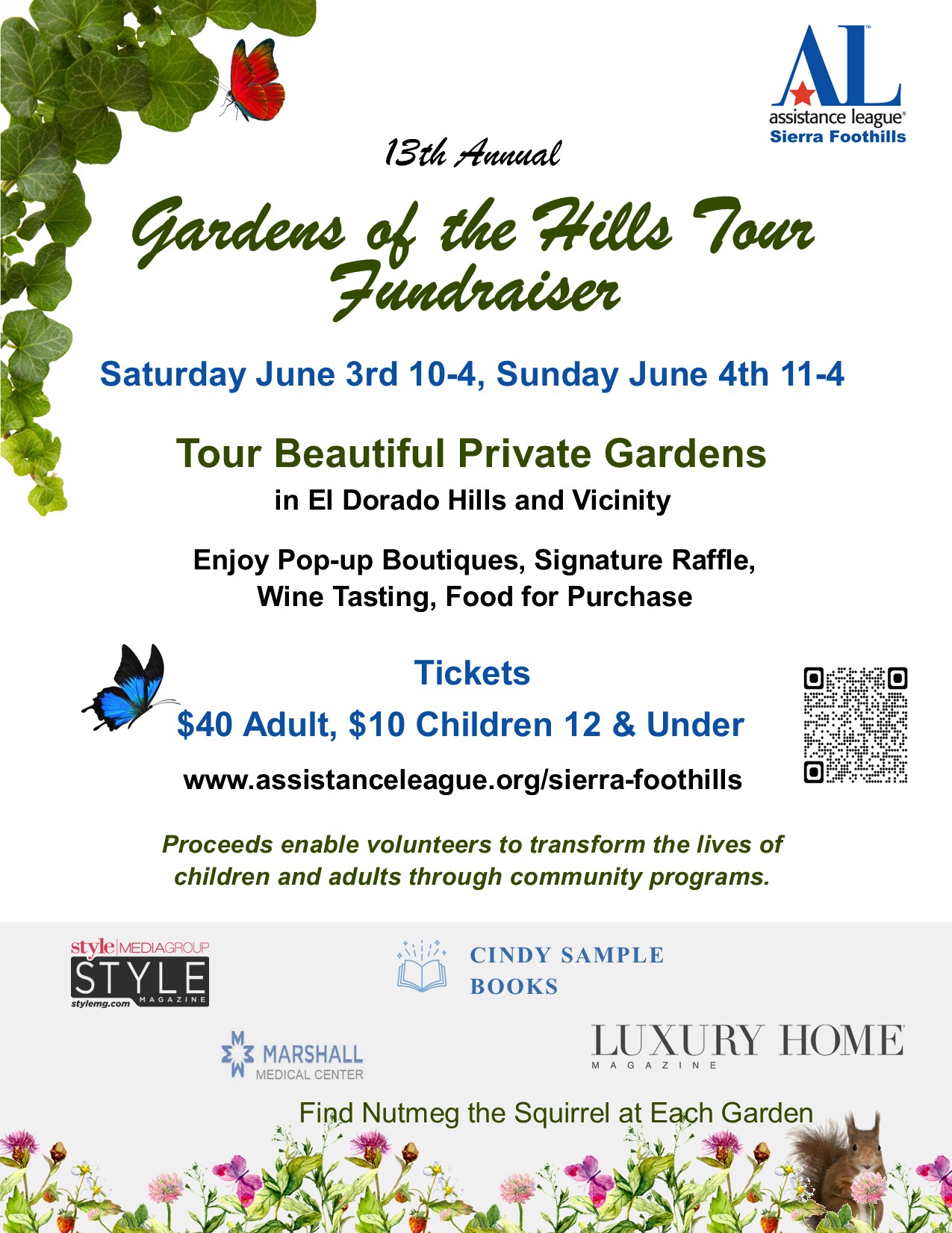 garden tour el dorado hills